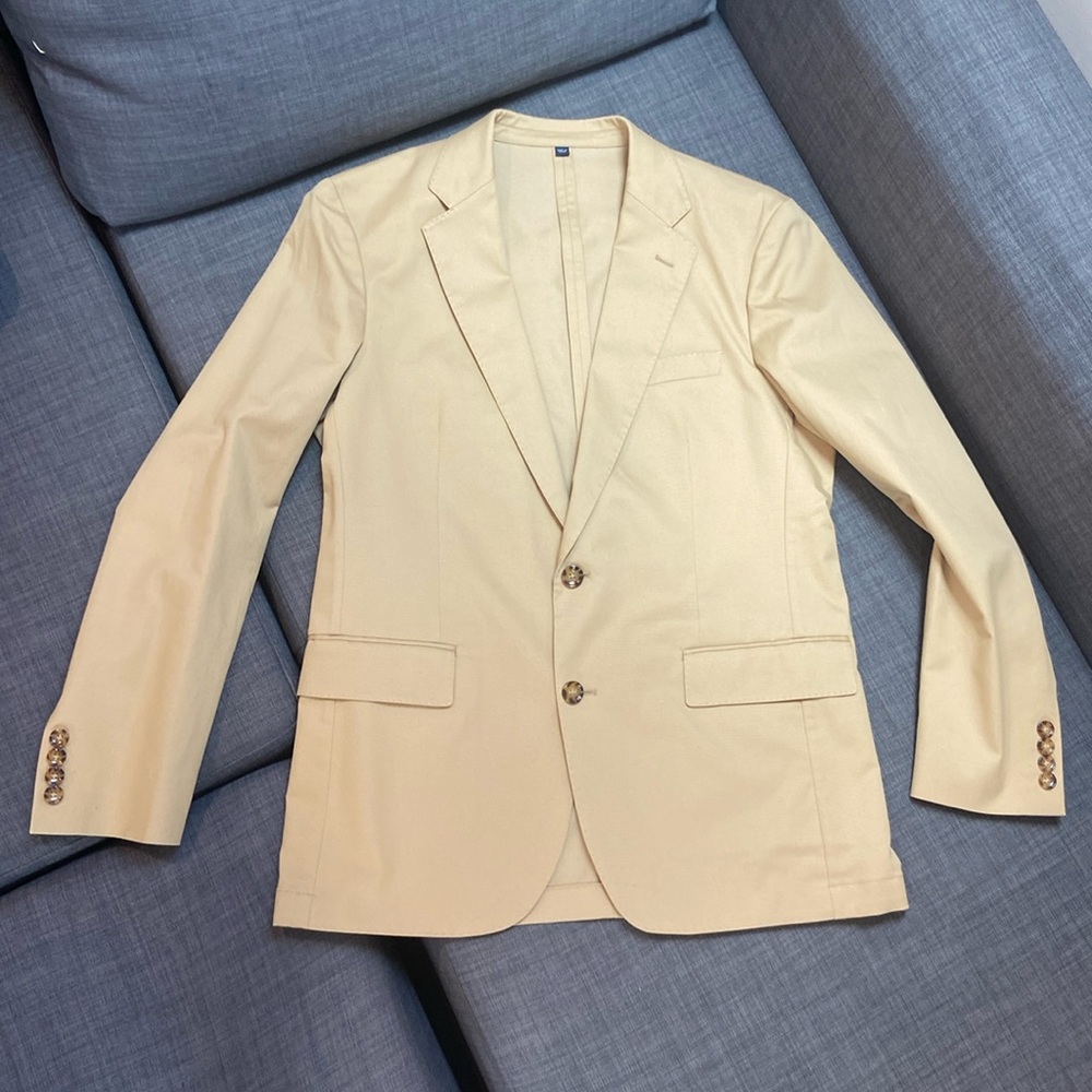 NWT J. Crew Thompson Slim Fit Cotton Blazer size 40 Color: Weathered Khaki